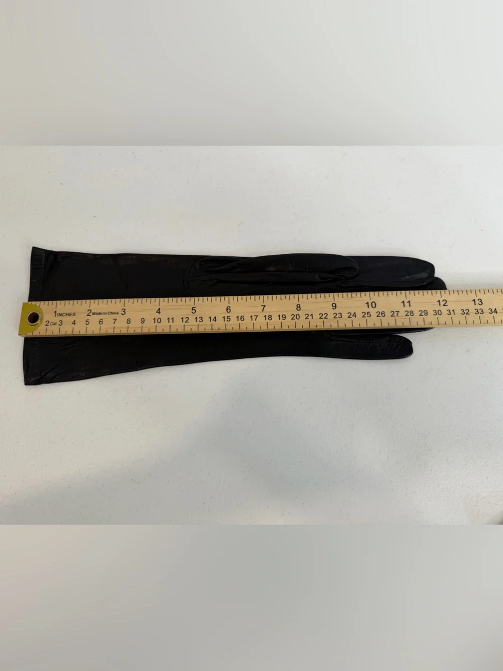 Vintage Christian Dior Black Opera Gloves Size 7½